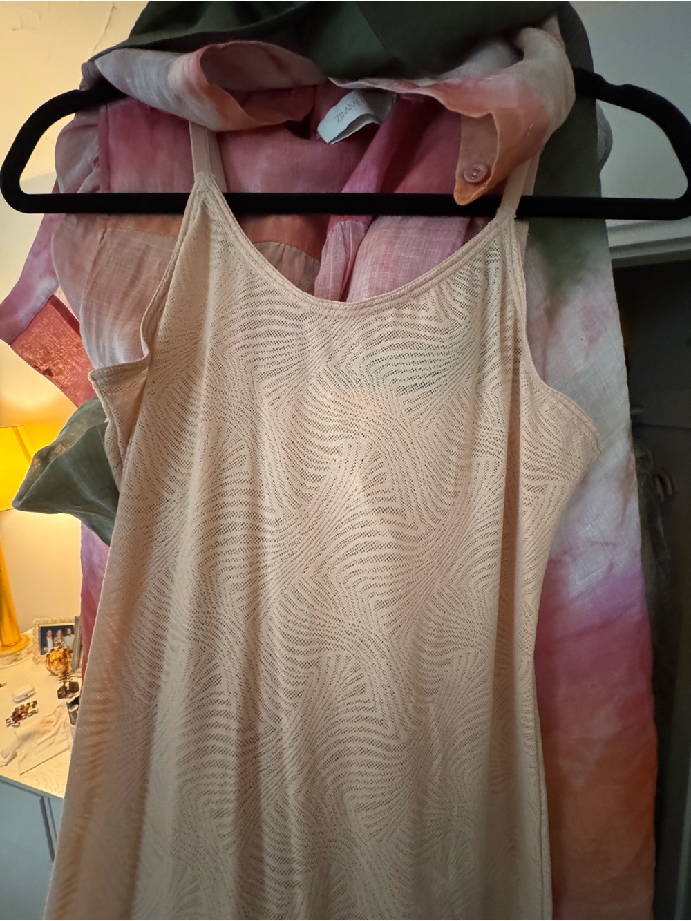 Zimmermann Pink, Olive & Orange Tie-Dye Maxi Dress - Picture 6 of 6